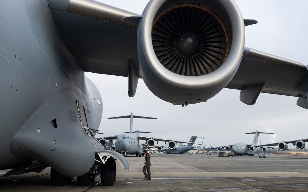 62d AW launches into Women’s History Month with all-female flight