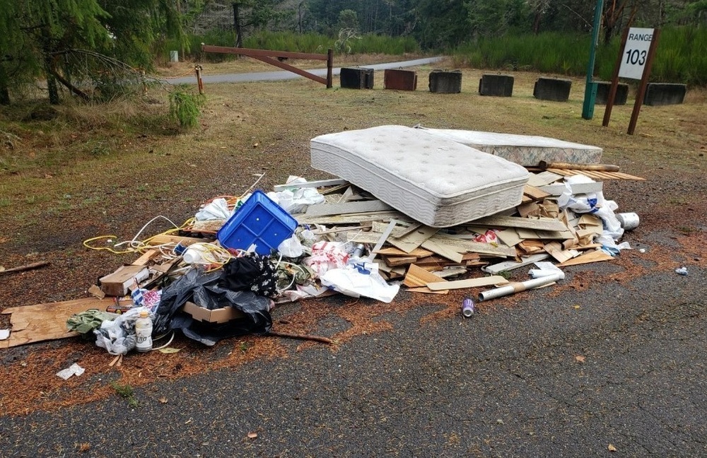 DVIDS News Illegal dumping on JBLM comes at a cost