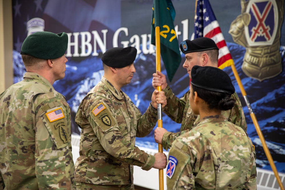 27th Public Affairs Detachment Change of Command