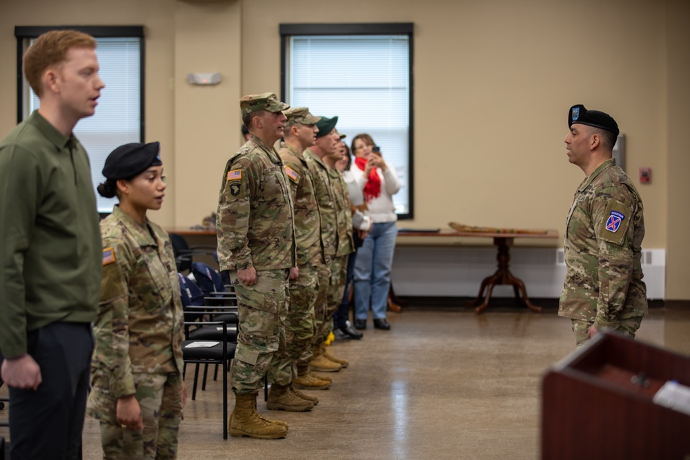 27th Public Affairs Detachment Change of Command