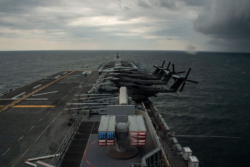 USS America, JMSDF Participate in Mine Counter-Measure Exercise During Exercise Iron Fist