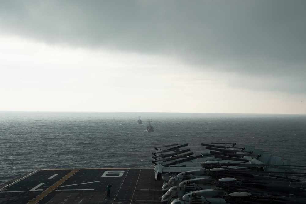 USS America, JMSDF Participate in Mine Counter-Measure Exercise During Exercise Iron Fist