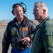 Chief of Naval Air Training, Rear Adm. Rich Brophy, and Blue Angels Executive Officer, Cmdr. Jonathan Fay