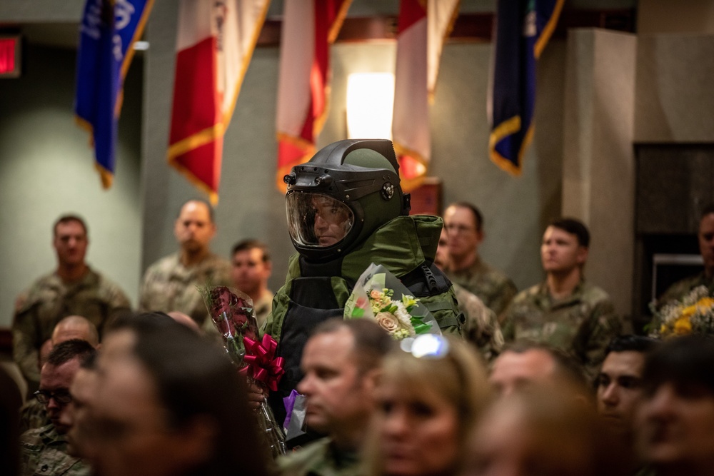 Master EOD technician becomes senior enlisted leader for premier all hazards command