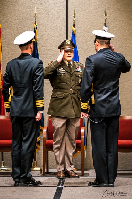 AIMO welcomes new commander