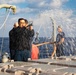 USS Benfold Conducts Freshwater Washdown while Underway