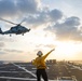 USS Benfold Conducts Flight Quarters while Underway