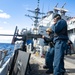 USS Benfold Conducts 50-caliber Gun shoot while Underway