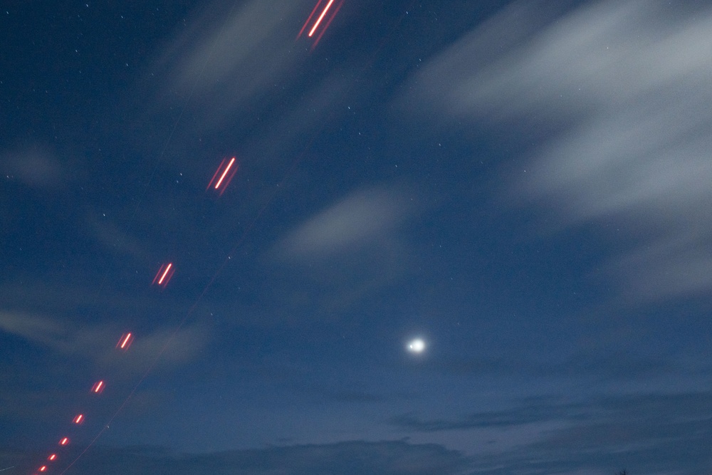 3rd AEW ATC and C-17 Pilots conduct low light training during Agile Reaper 23-1