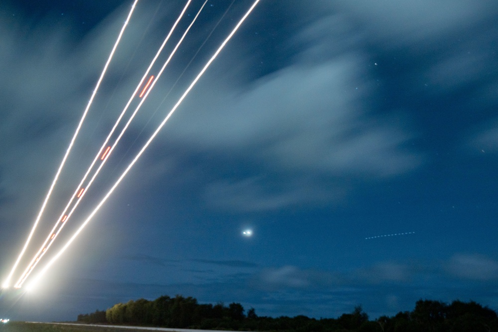 3rd AEW ATC and C-17 Pilots conduct low light training during Agile Reaper 23-1