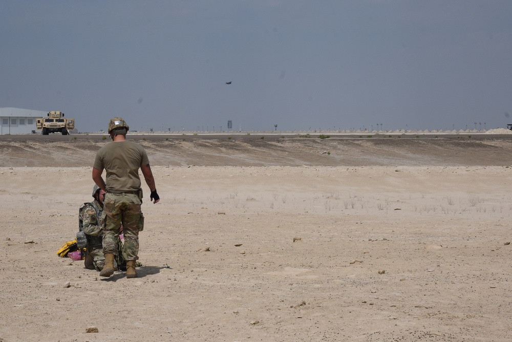 380th AEW Hosts Exercise Iron Falcon