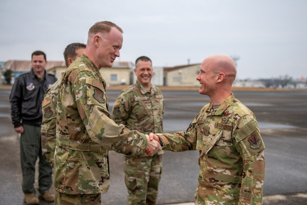 Yokota, Creech leadership visit Kanoya Air Base