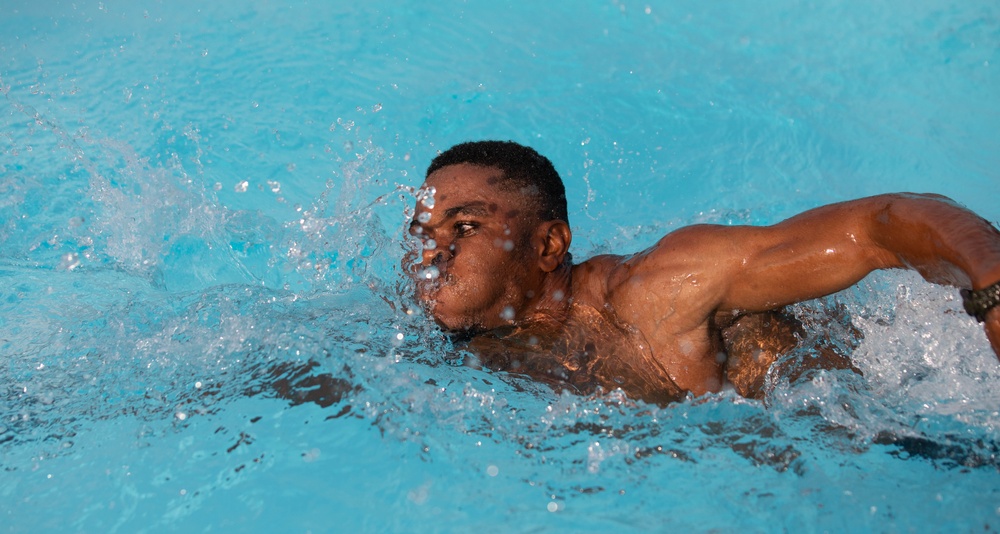 Ghana, Côte d'Ivoire, Netherlands conduct swim qualifications for Flintlock