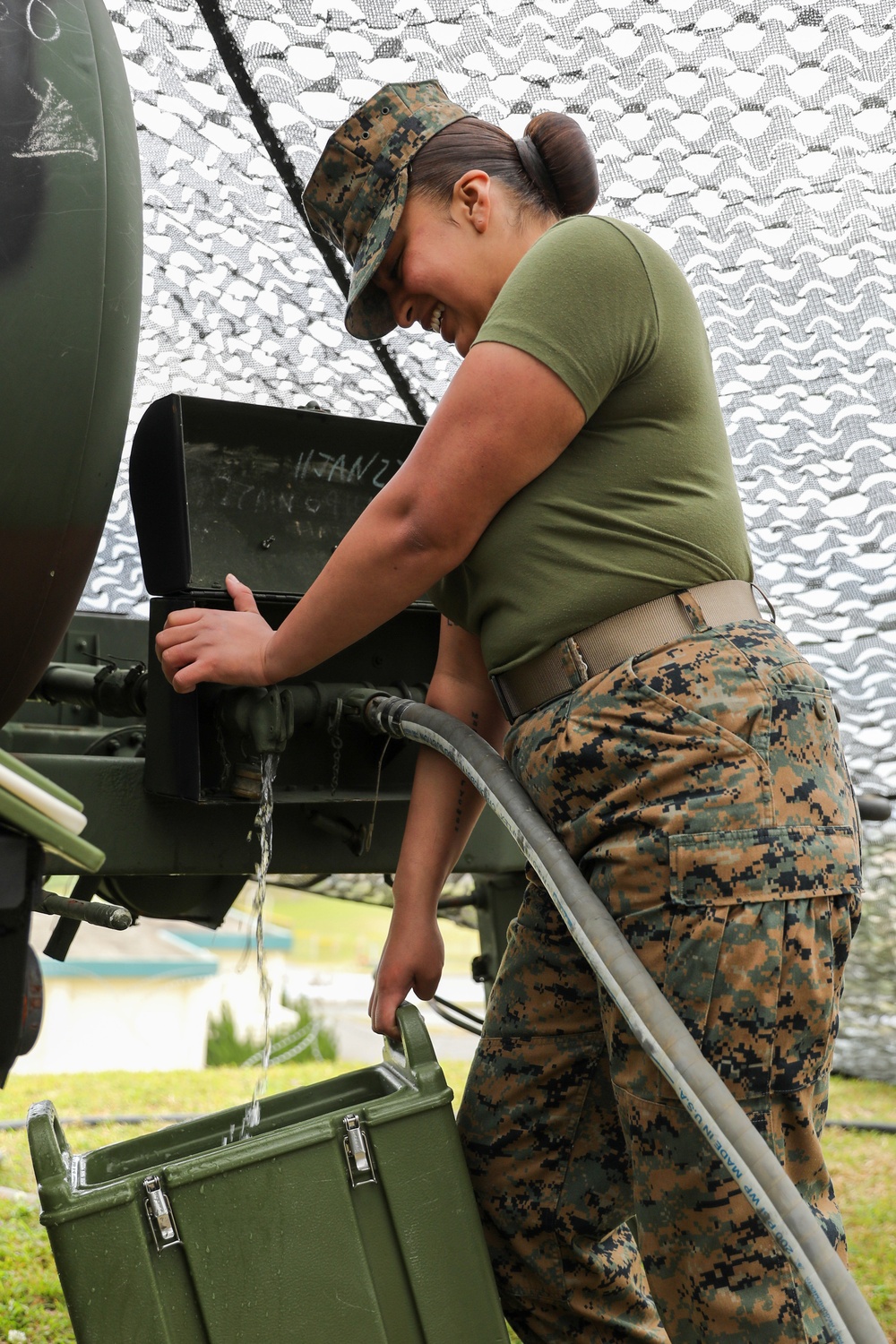 W.P.T Hill Competition | Headquarters Marine Corps personnel evaluates Food Service Marines