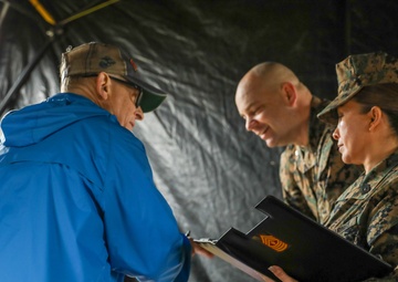 W.P.T Hill Competition | Headquarters Marine Corps personnel evaluates Food Service Marines