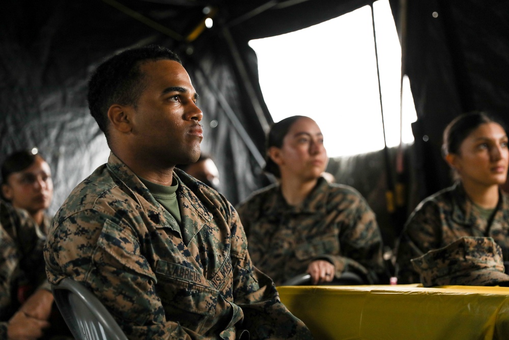 W.P.T Hill Competition | Headquarters Marine Corps personnel evaluates Food Service Marines