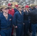 USS Green Bay (LPD 20) Conducts Uniform Inspection