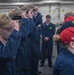 USS Green Bay (LPD 20) Conducts Uniform Inspection
