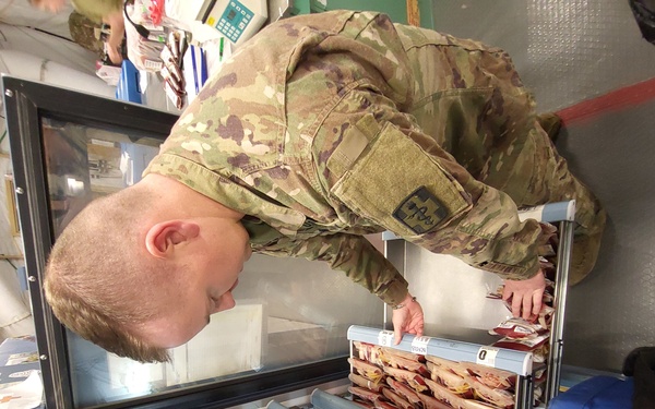 Blood storage for coalition forces under Operation Inherent Resolve