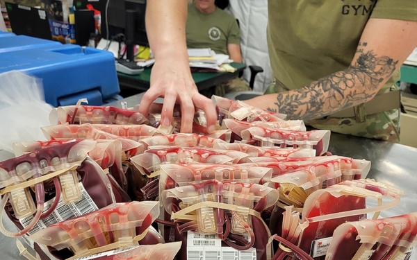 Operation Inherent Resolve' Blood Supply