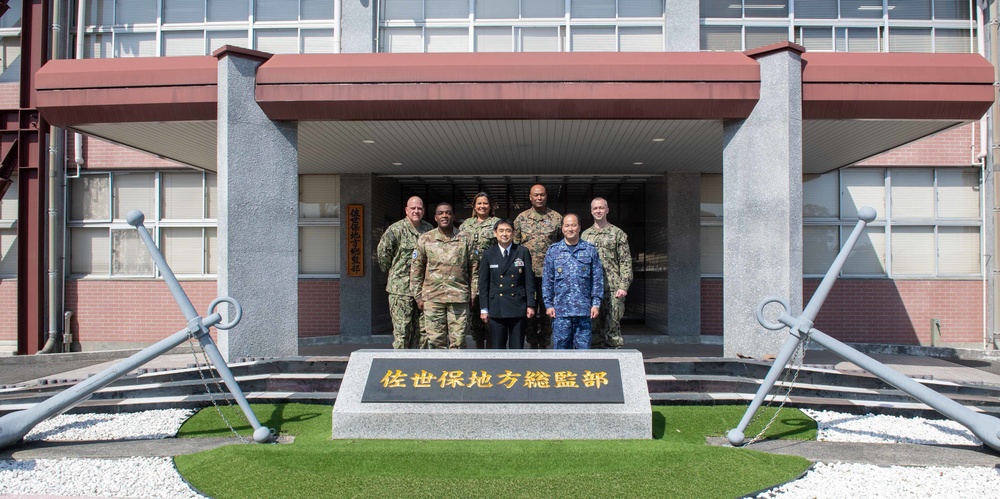 USFJ Senior Enlisted Leader visits Sasebo