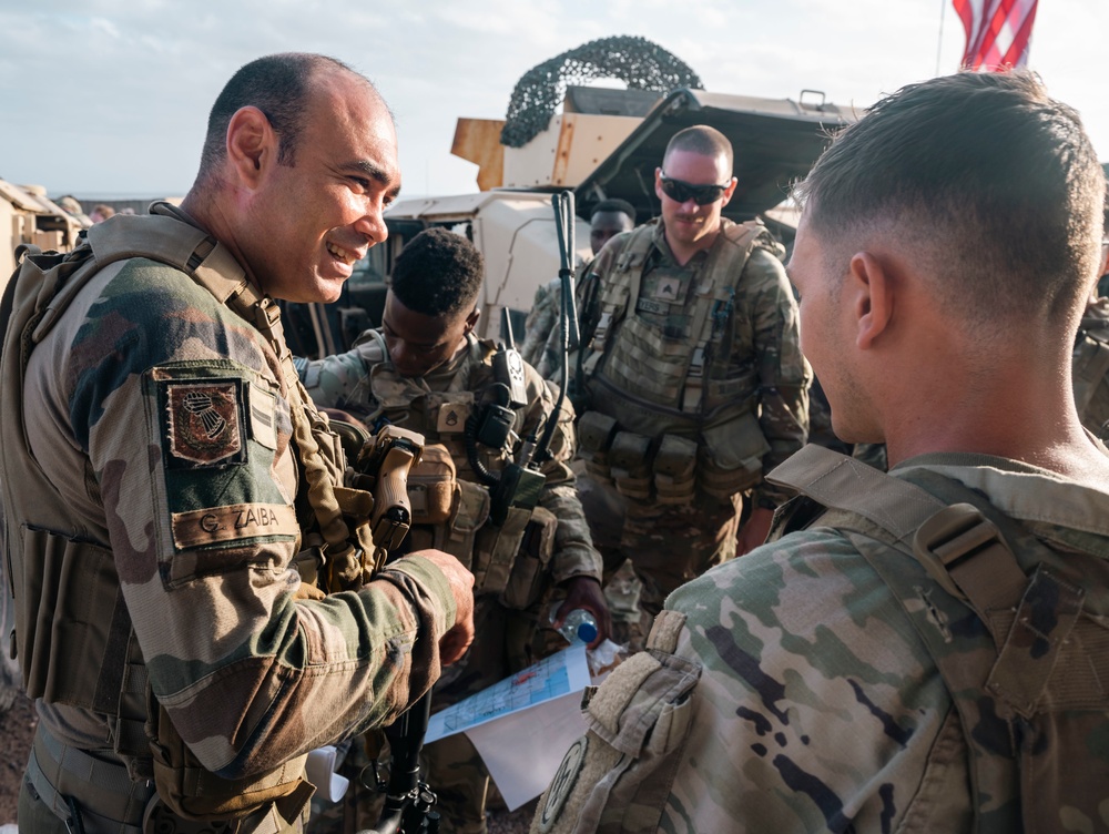 TFWH soldiers join French Forces in Exercise WAKRI 23
