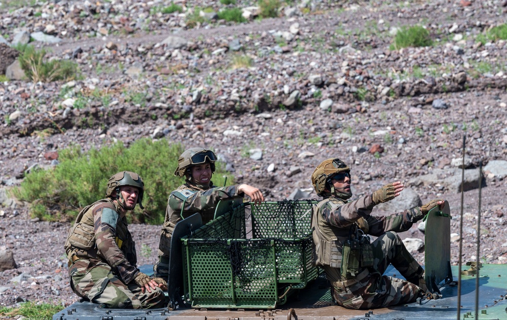 TFWH soldiers join French Forces in Exercise WAKRI 23