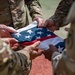 Sgt. Harris reenlistment ceremony