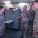 Brig. Gen. Jeffrey T. Schreiner visits Joint Task Force Medical 374's Role III Hospital in Iraq