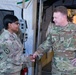 Brig. Gen. Jeffrey T. Schreiner visits Joint Task Force Medical 374's Role III Hospital in Iraq