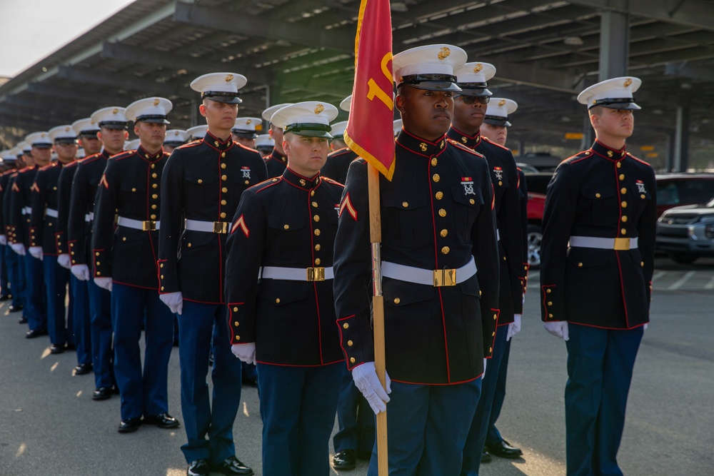Charlotte native graduate as honor graduate for platoon 1016, Charlie Company, Marine Corps Recruit Depot Parris Island