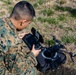 Lance Cpl. Joshua Kumakaw Operates a Small Unmanned Aircraft System