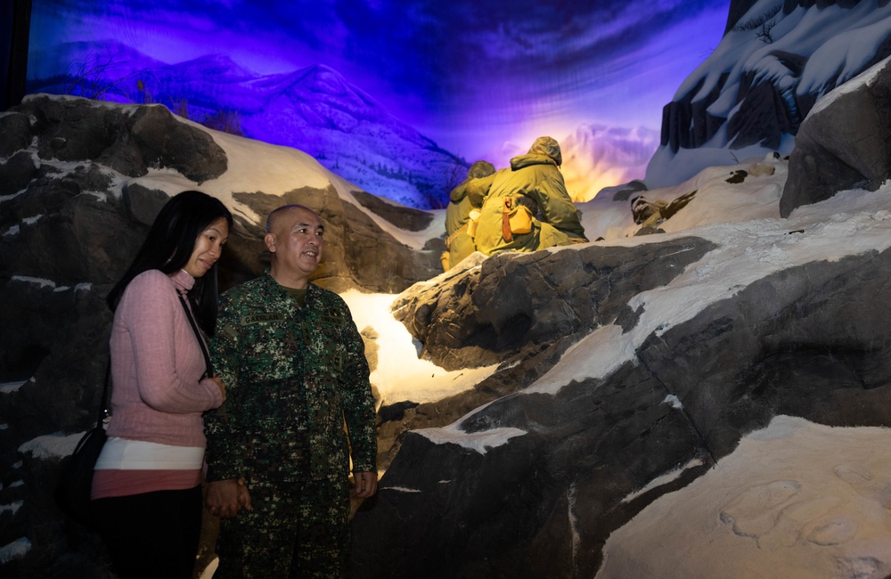 Commandant of the Philippine Marine Corps Visits Marine Corps Base Quantico