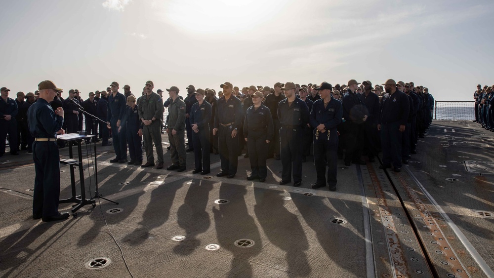 USS Nitze (DDG 94) Daily Operations