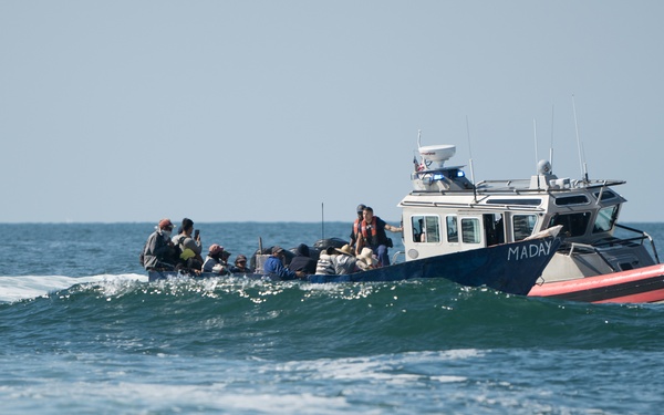 Coast Guard stops Cuban migrant vessel from landing in United States