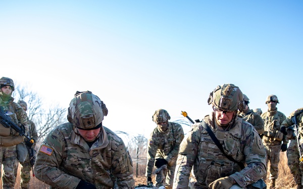 Big Red One E3B Training