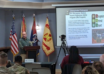 Fort Drum Safety personnel inform community members about explosives safety