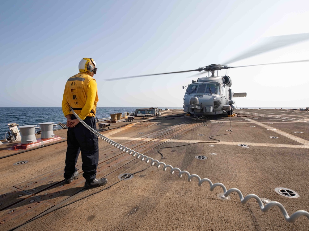 USS Farragut Conducts Underway Operations