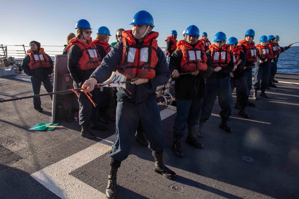 USS Nitze (DDG 94) Daily Operations