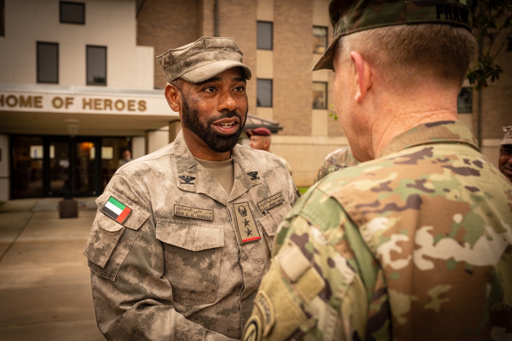 USARCENT Commander visits JRTC rotation 23-04