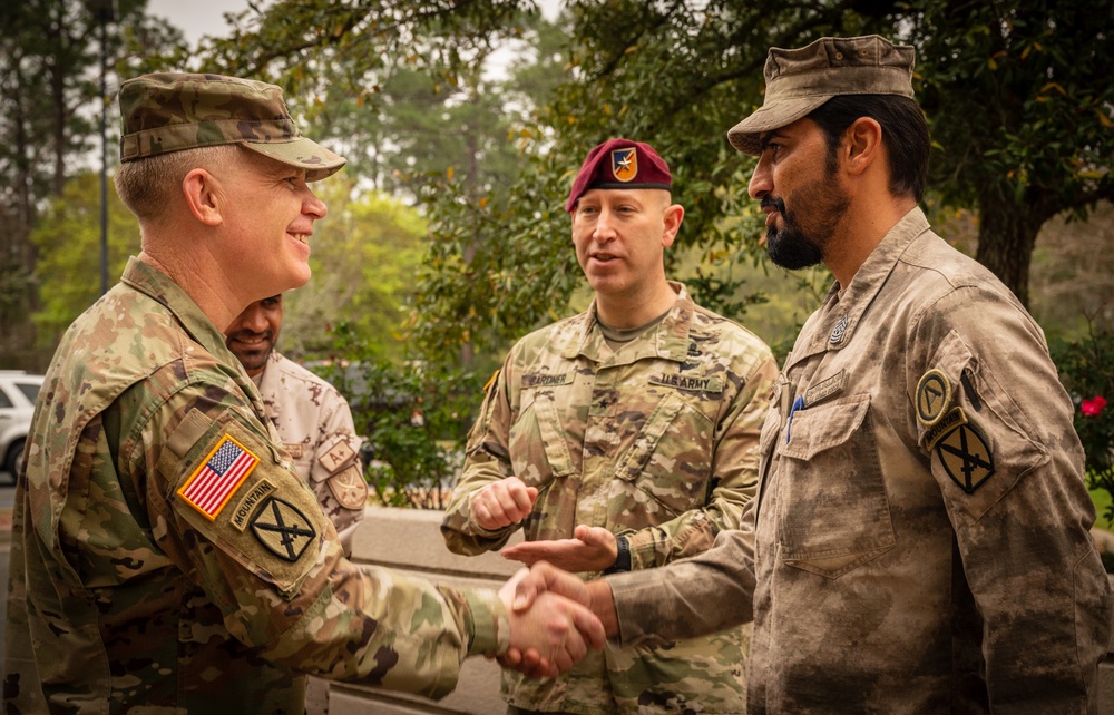 USARCENT Commander visits JRTC rotation 23-04