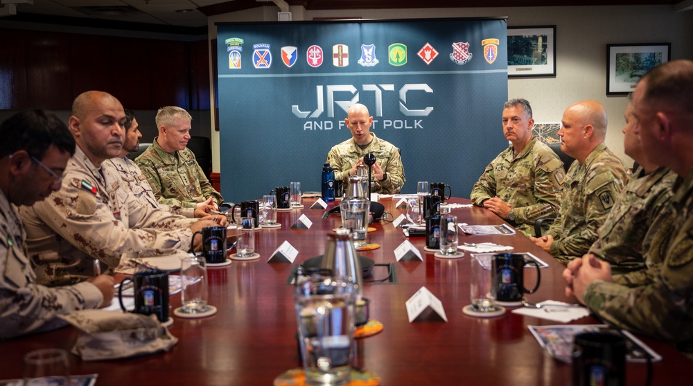 USARCENT Commander visits JRTC rotation 23-04