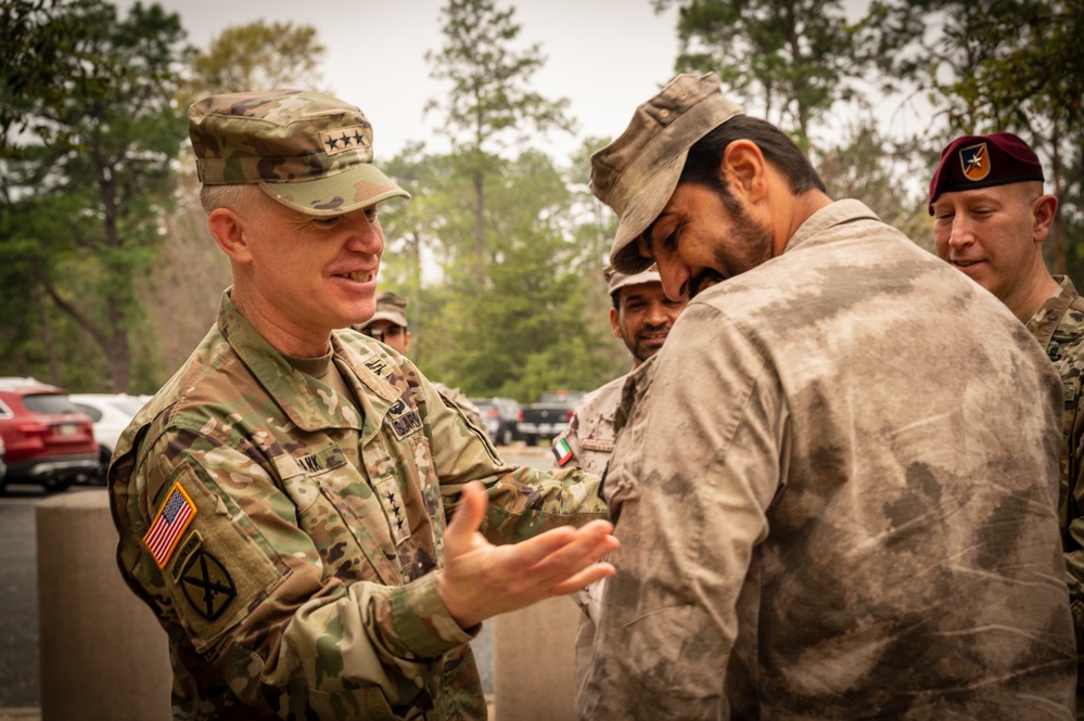 USARCENT Commander visits JRTC rotation 23-04