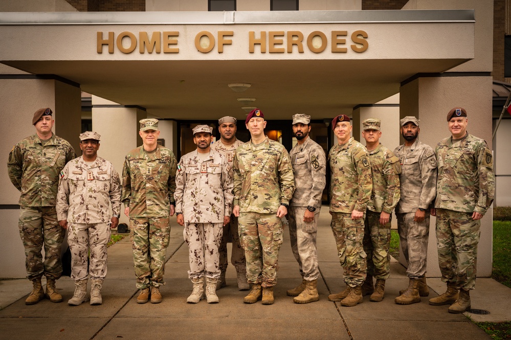 USARCENT Commander visits JRTC rotation 23-04