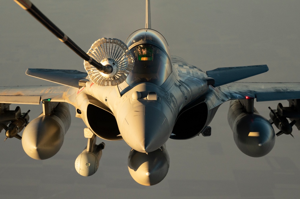 French, U.S. aircraft partner in CENTCOM AOR