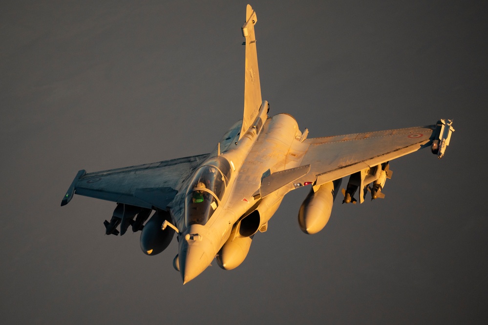 French, U.S. aircraft partner in CENTCOM AOR