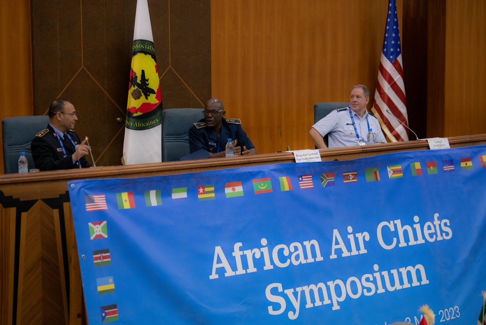 African Air Chiefs Symposium 2023 closing ceremony