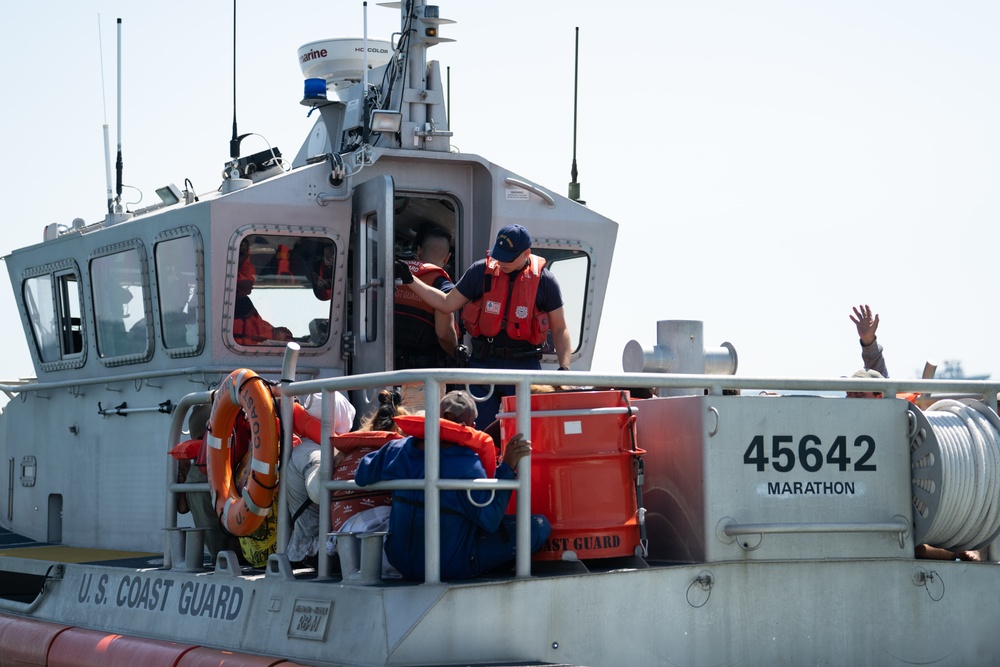 Coast Guard stops Cuban migrant vessel from landing in United States