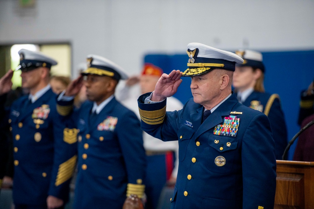 Recruit Company India-203 Graduates Basic Training at U.S. Coast Guard Training Center Cape May