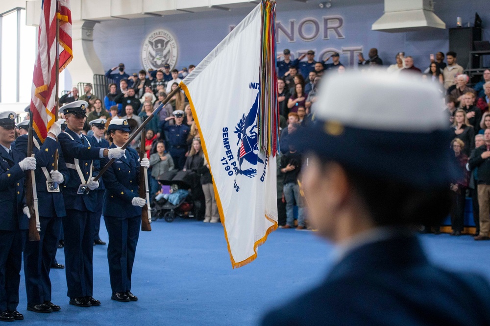 Recruit Company India-203 Graduates Basic Training at U.S. Coast Guard Training Center Cape May